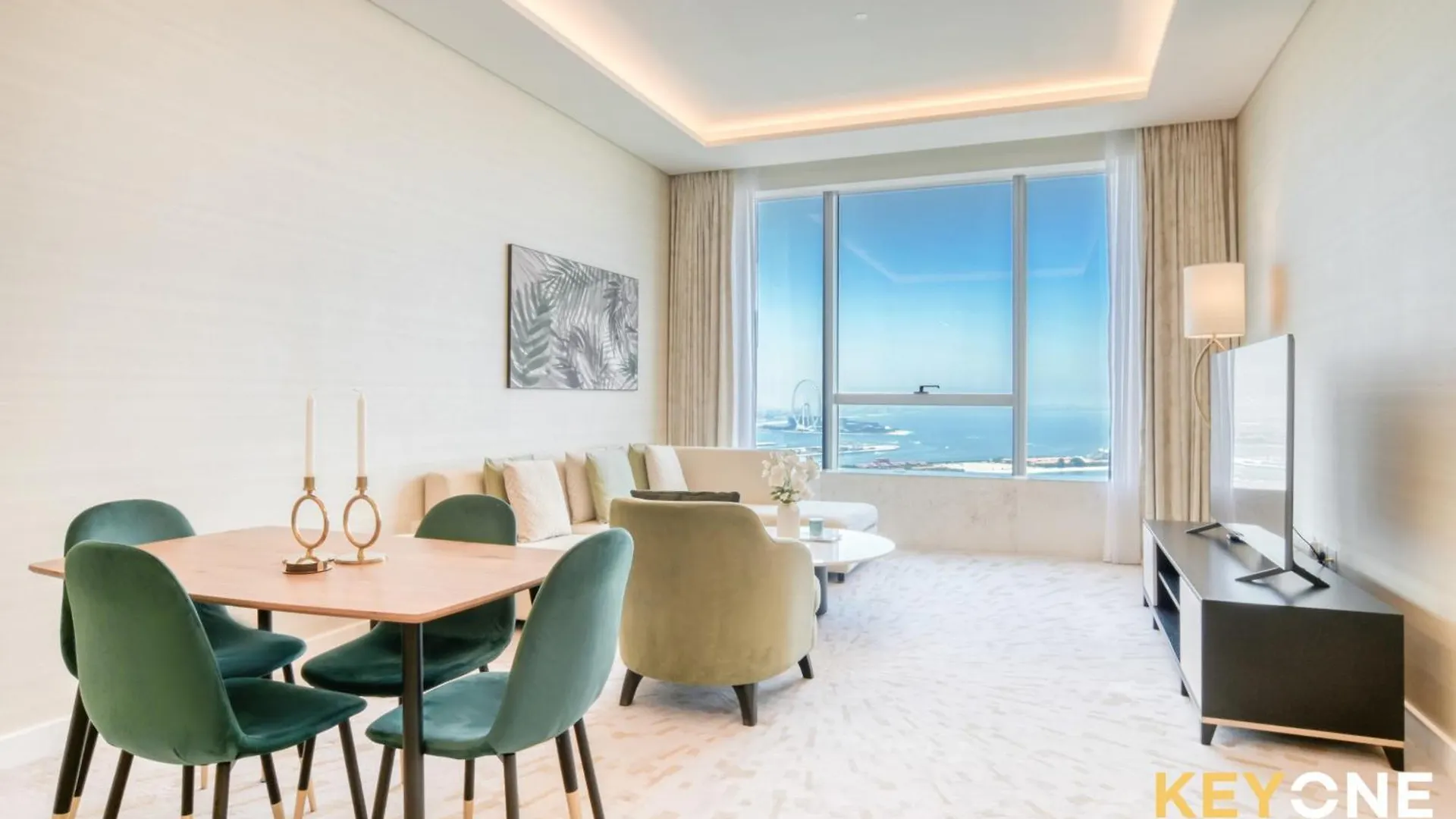 Iconic One Bedroom Panoramic Palm Views 두바이