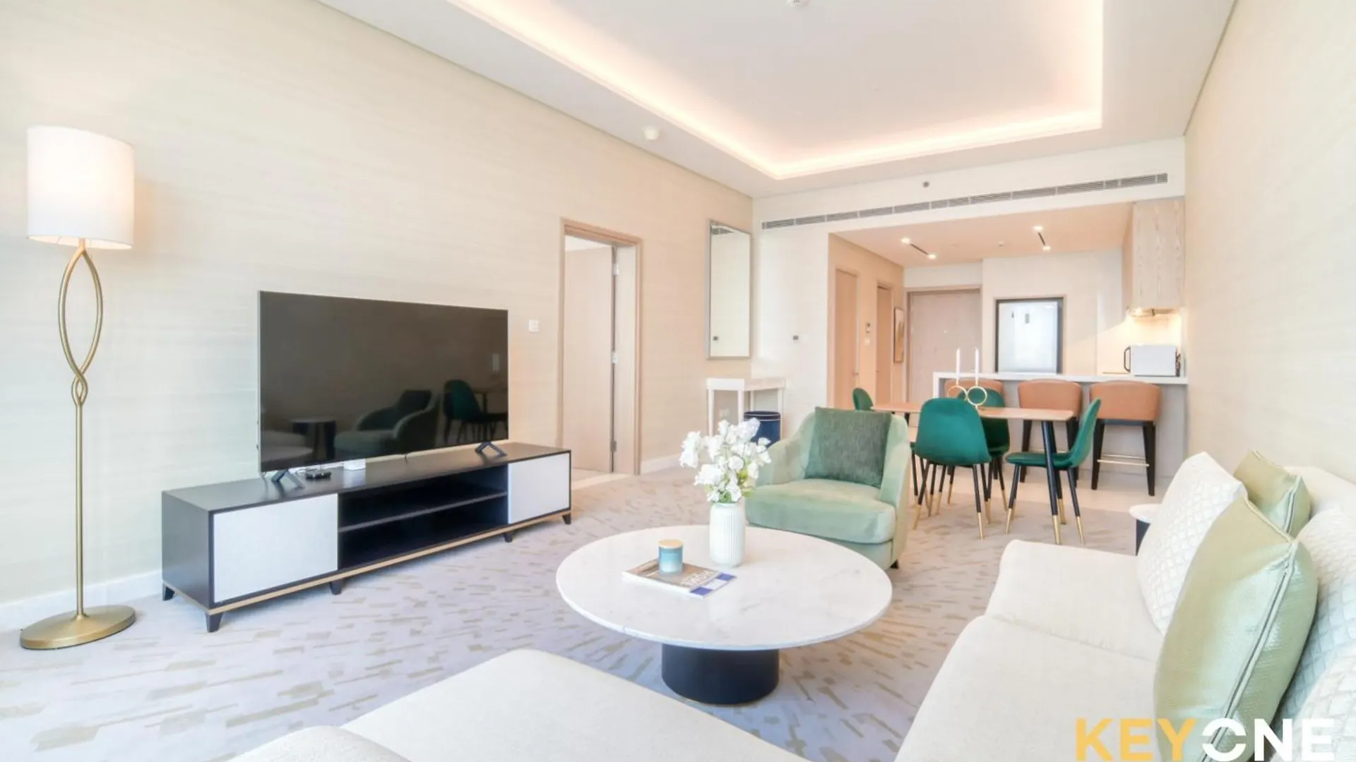 Iconic One Bedroom Panoramic Palm Views 두바이 0*,